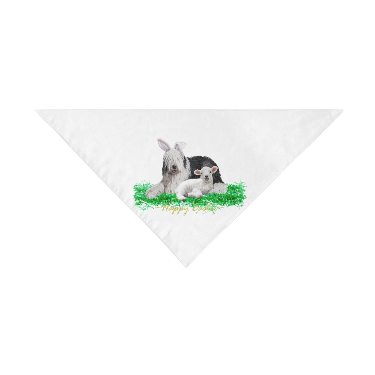 Easter Pet Dog Bandana/Large Size