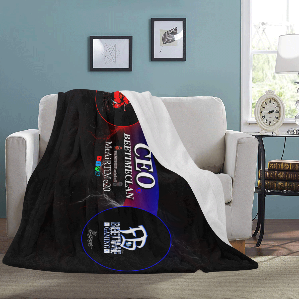 SICK LOGO DESIGN BLANKET Ultra-Soft Micro Fleece Blanket 60"x80"