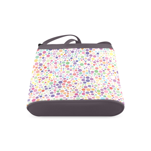 Colorful dot pattern Crossbody Bags (Model 1613)