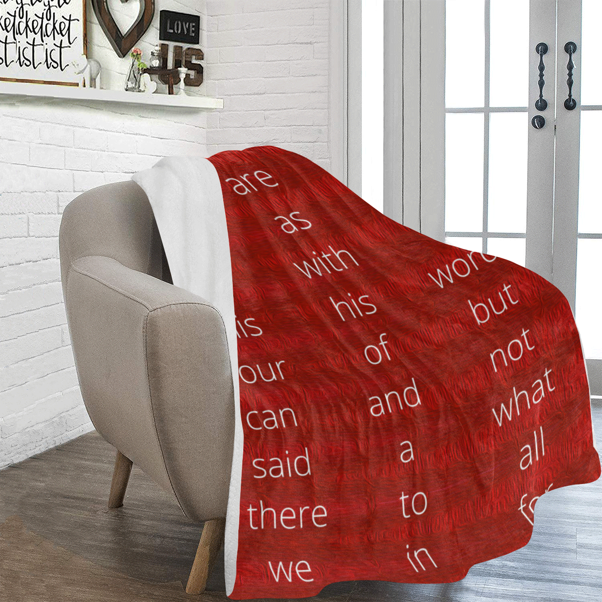 sight word comfort Ultra-Soft Micro Fleece Blanket 60"x80"