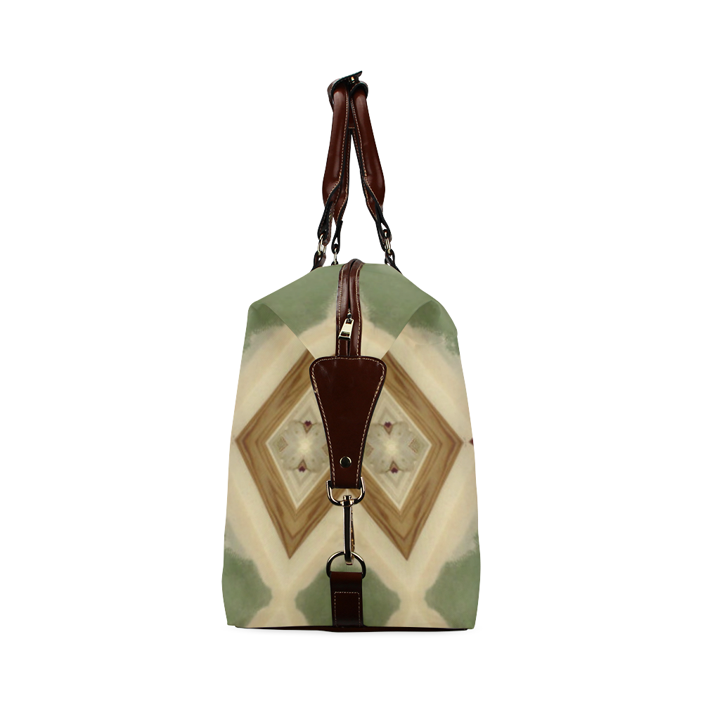 Geometric Camo Classic Travel Bag (Model 1643) Remake
