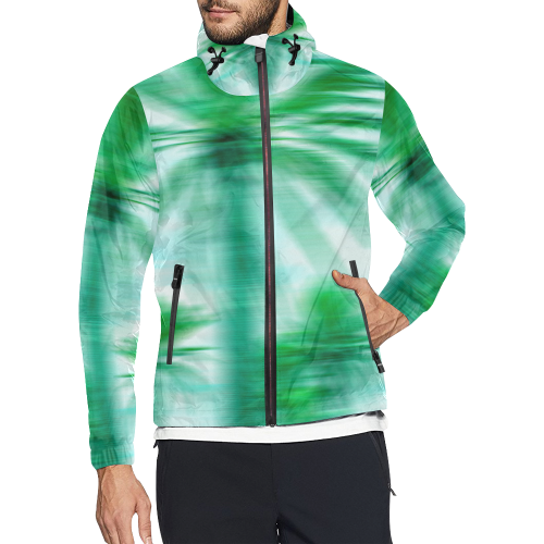 Palm Beach Unisex All Over Print Windbreaker (Model H23)