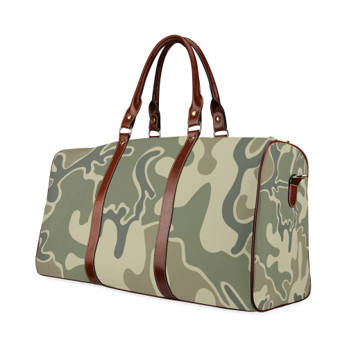 US Camouflage Waterproof Travel Bag/Small (Model 1639)
