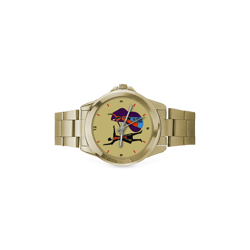 Armenian Folk Dance Custom Gilt Watch(Model 101)