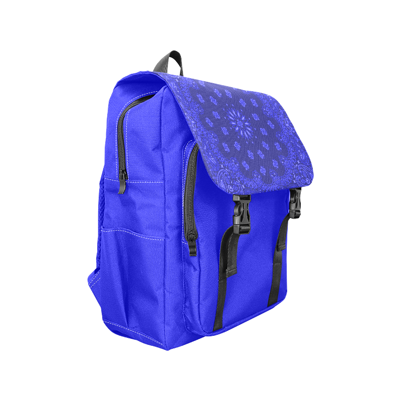 mce bandana backpack blue 4 Casual Shoulders Backpack (Model 1623)