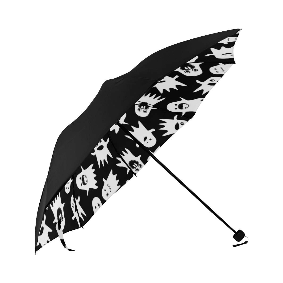 Halloween Ghosts Anti-UV Foldable Umbrella (Underside Printing) (U07)