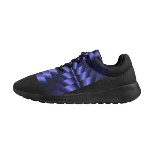 Ribbon and Blues Women's Athletic Shoes (Model 0200)