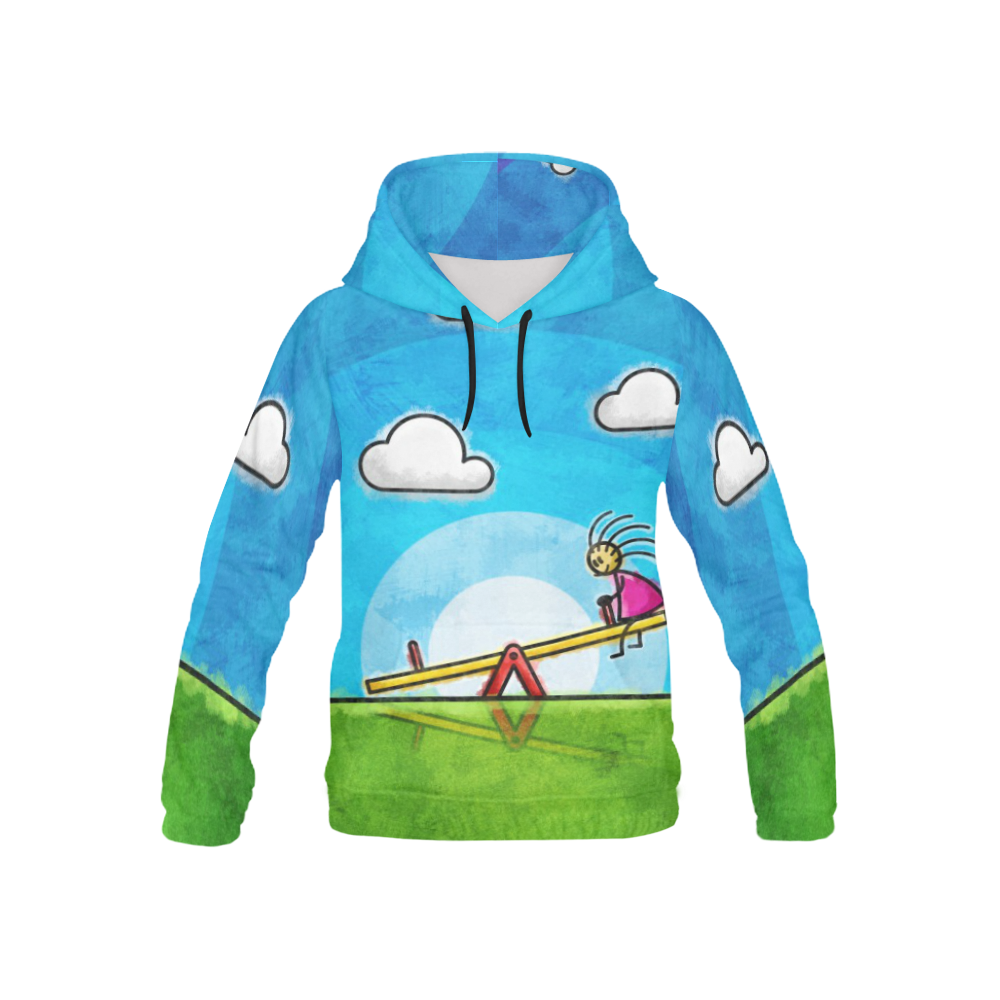 Imaginary Friend All Over Print Hoodie for Kid (USA Size) (Model H13)