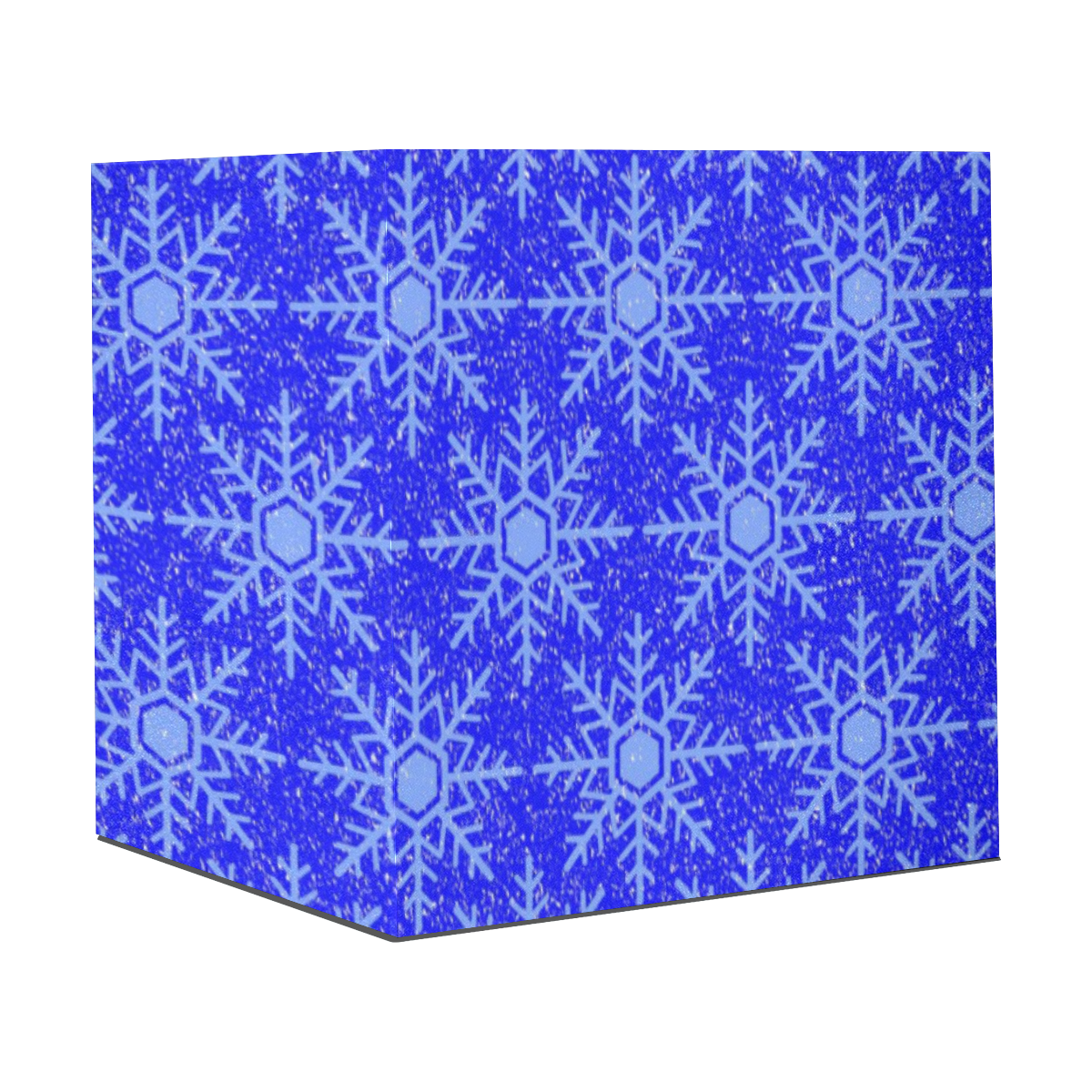 Blue Snowflakes Gift Wrapping Paper 58"x 23" (1 Roll)