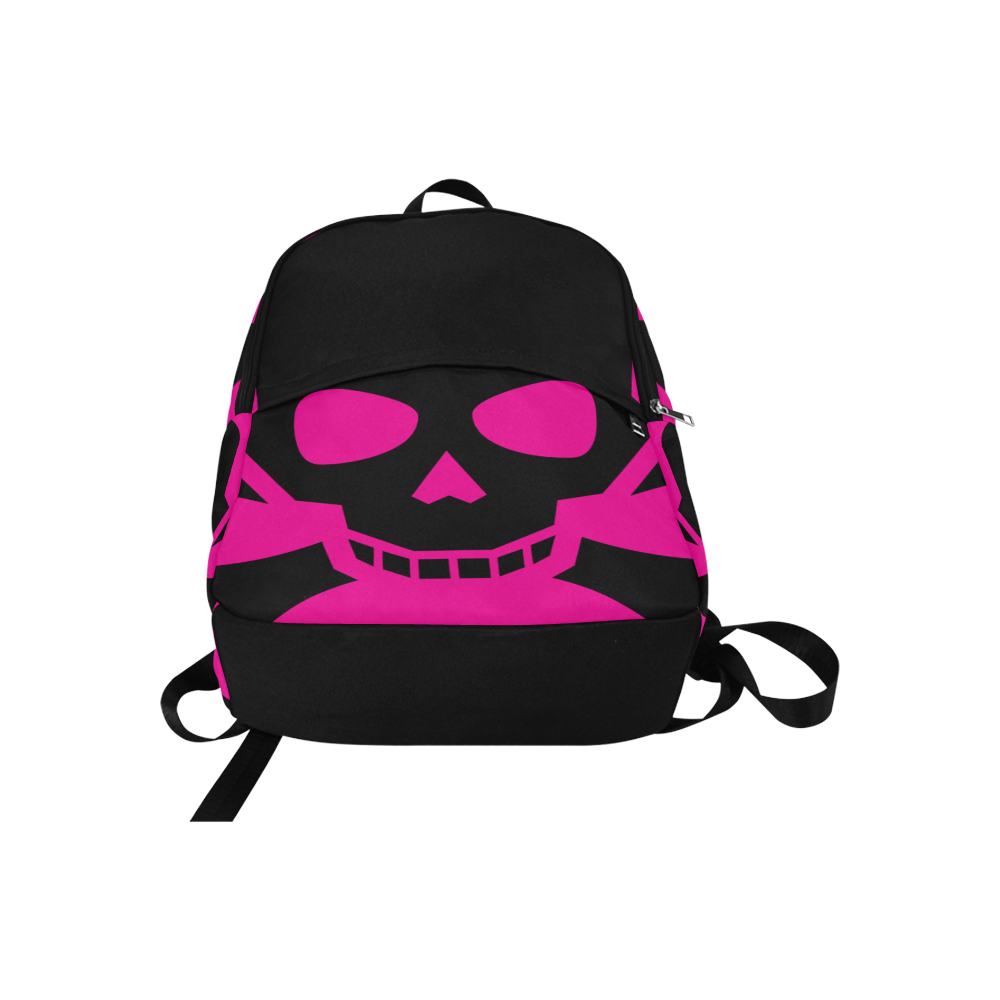 bones-1294357_1280pink Fabric Backpack for Adult (Model 1659)