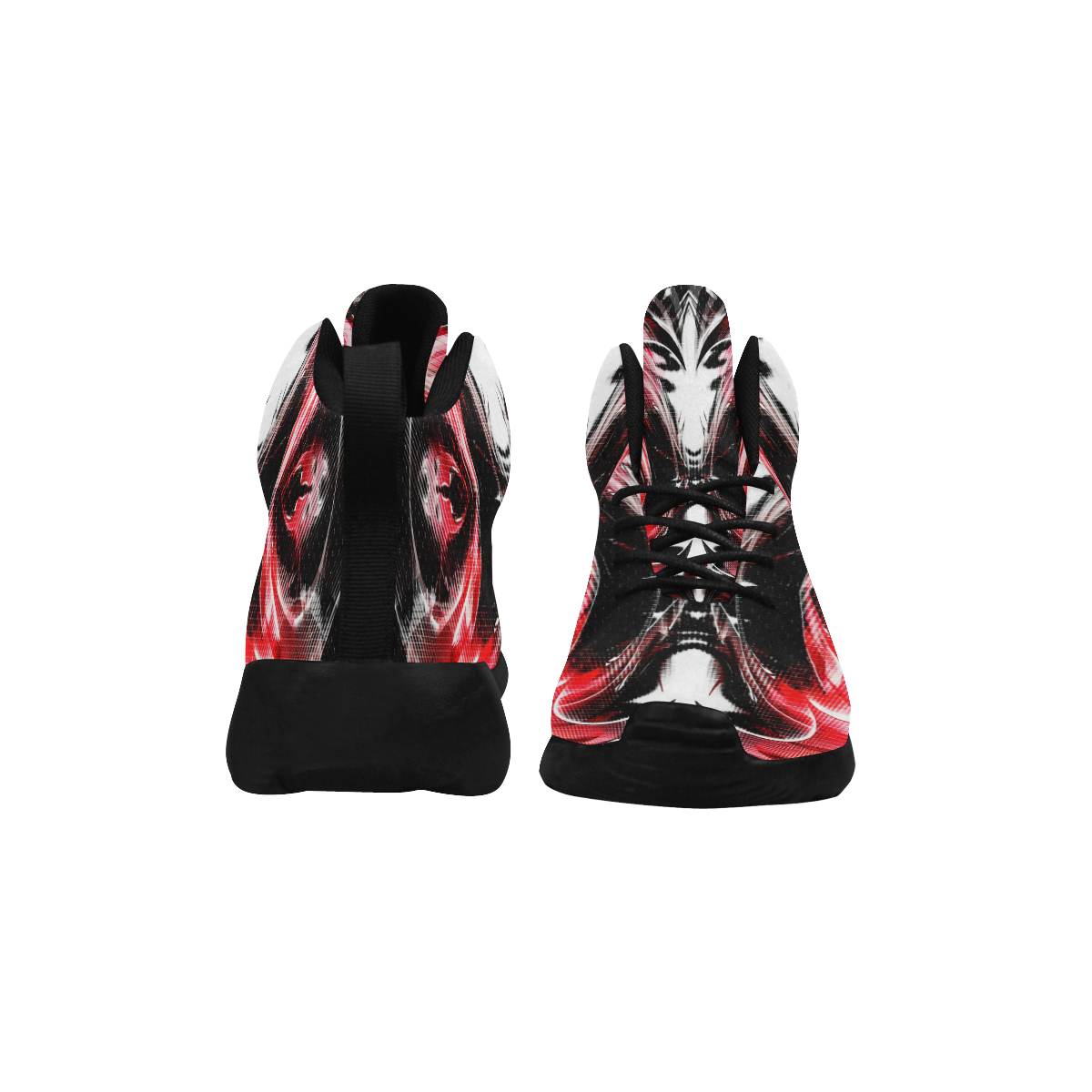 xxsml Red Rave Unit Men's Chukka Training Shoes (Model 57502)
