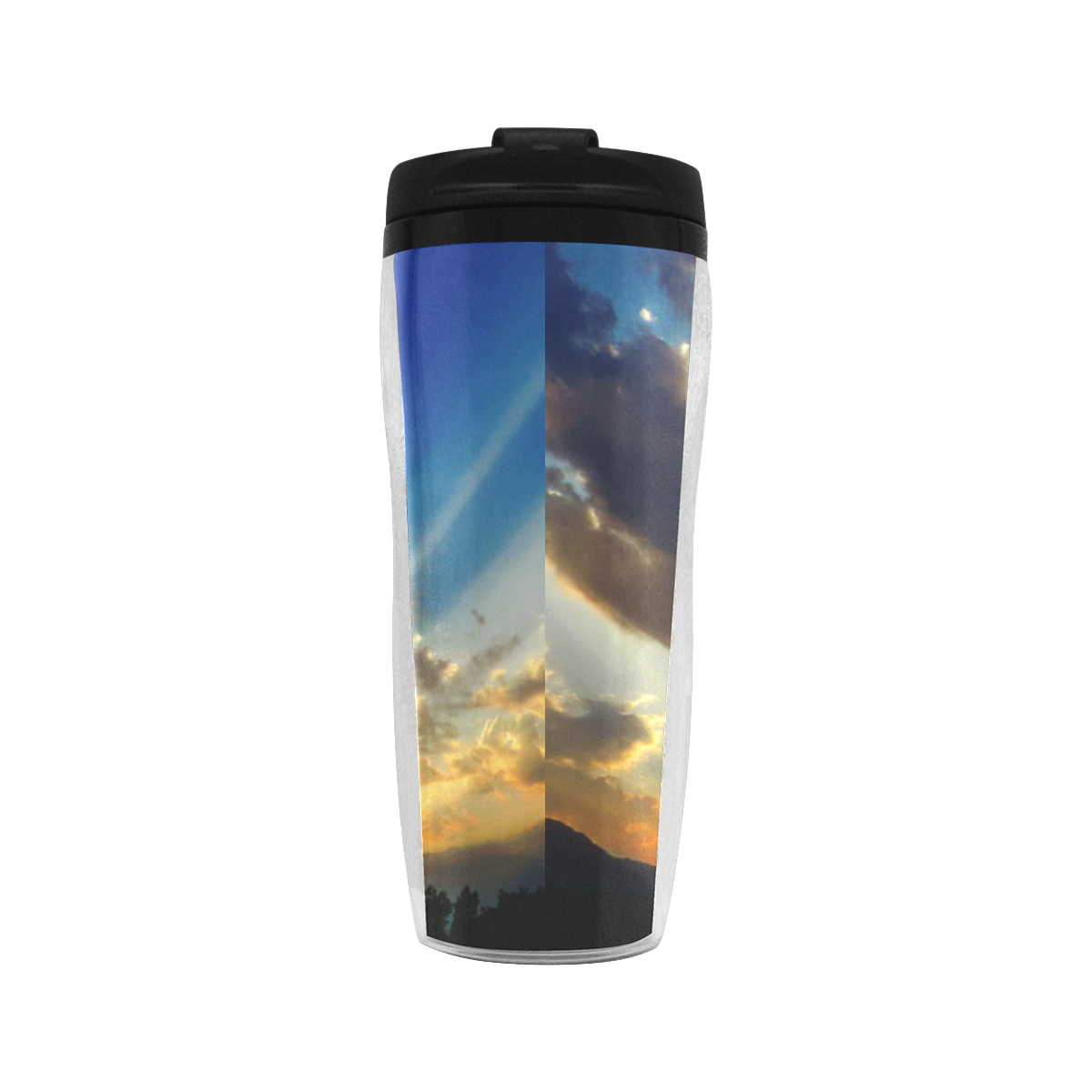 Bright sunset Reusable Coffee Cup (11.8oz)