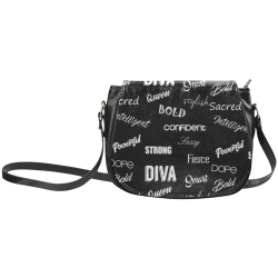 Diva Motivations Classic Saddle Bag/Large (Model 1648)