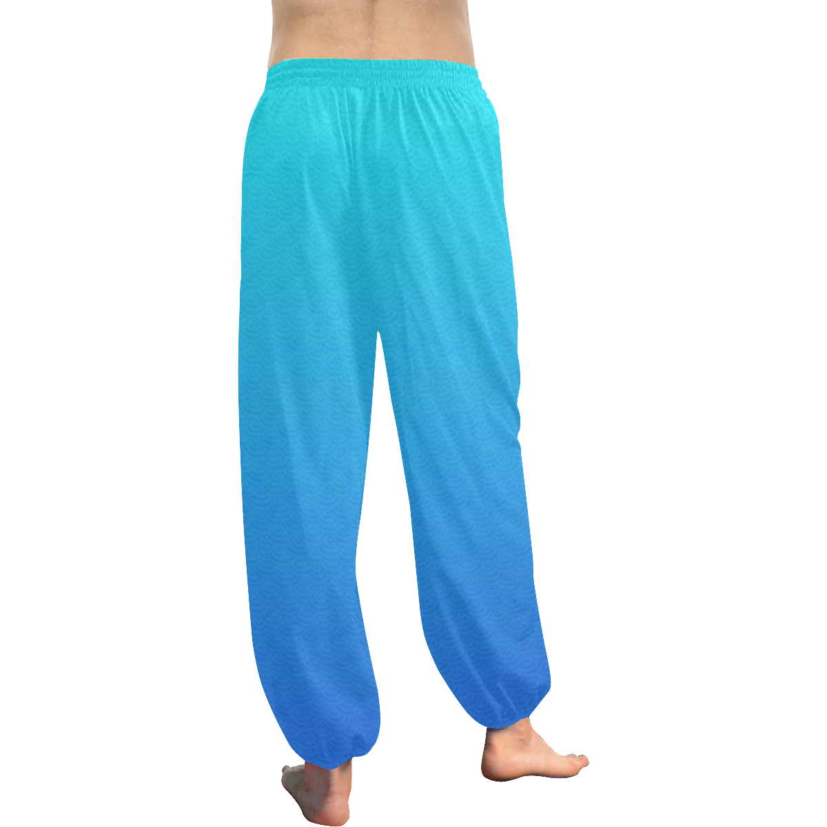 Blue Waves Women's All Over Print Harem Pants (Model L18)