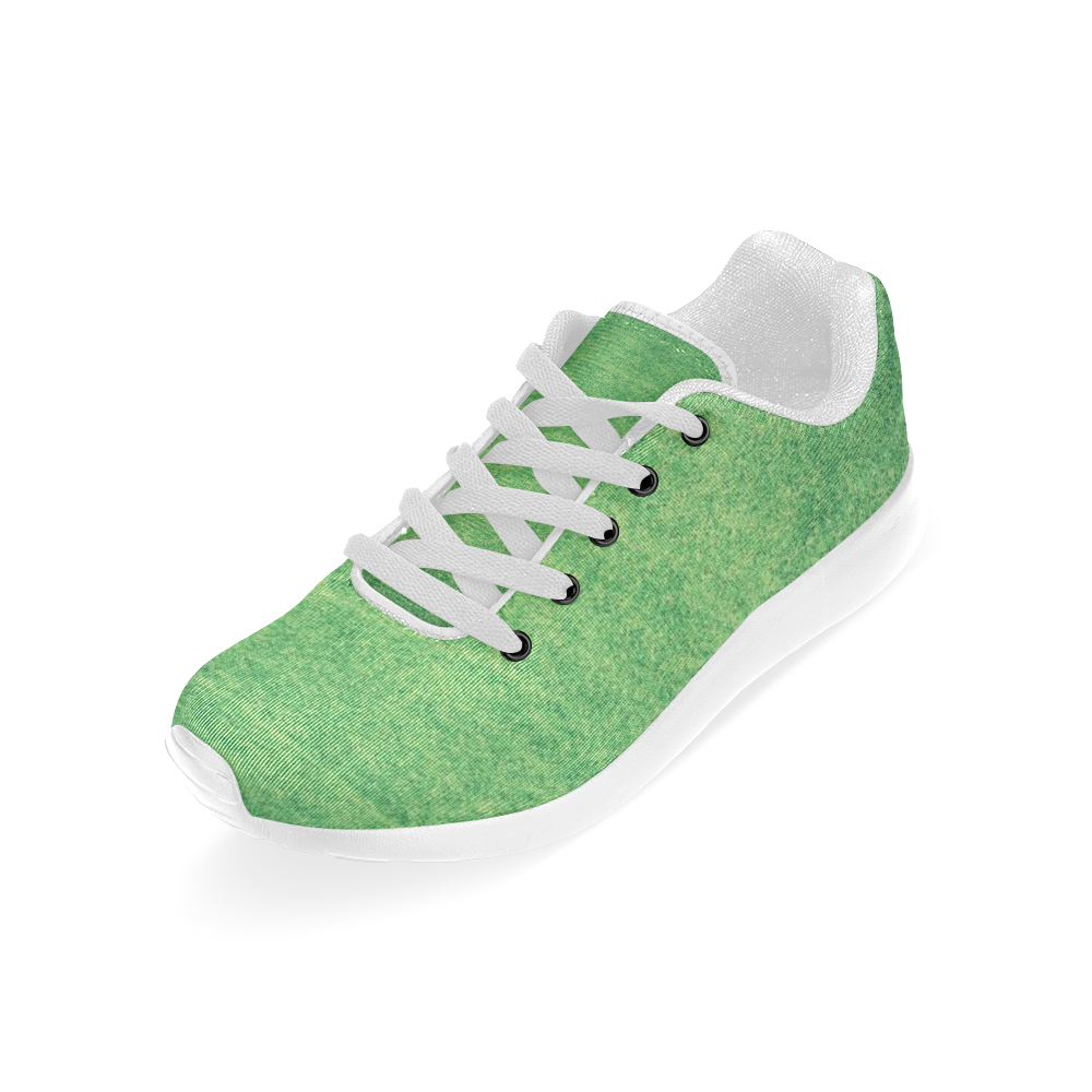 green shoes Kid's Running Shoes (Model 020)