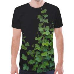 Vines, climbing plant watercolor New All Over Print T-shirt for Men (Model T45)