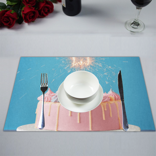 Happy Birthday Sweet Cake Placemat 14’’ x 19’’