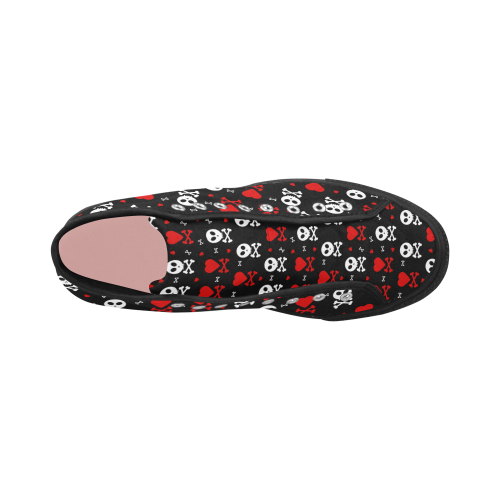 Skull Hearts Vancouver H Women's Canvas Shoes (1013-1)