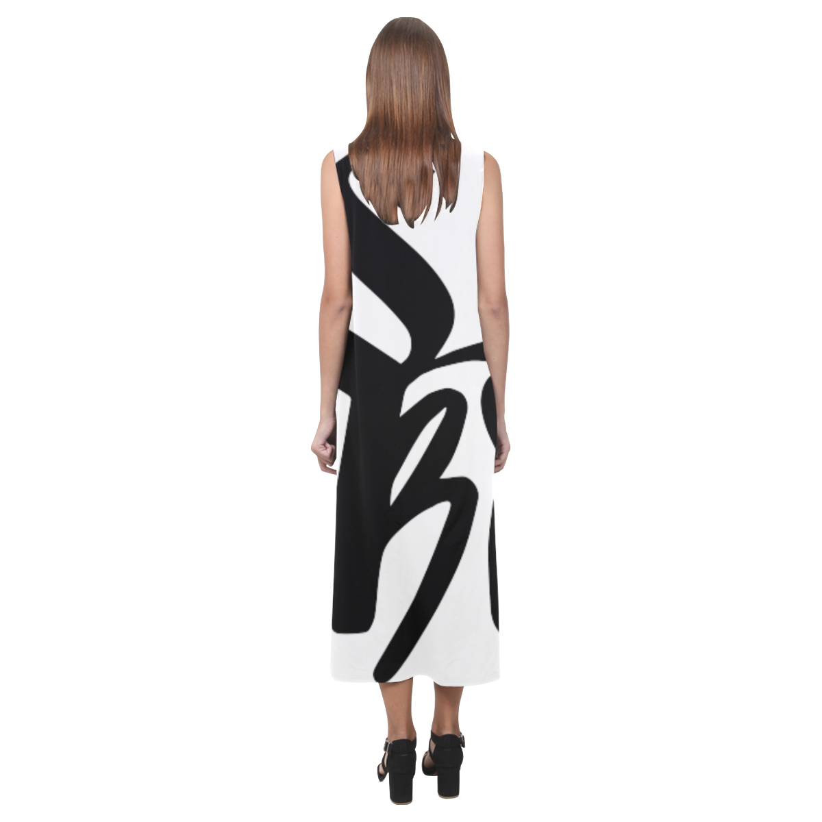 copy Phaedra Sleeveless Open Fork Long Dress (Model D08)