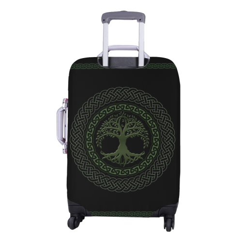 Celtic Tree Of Life Luggage Cover/Medium 22"-25"