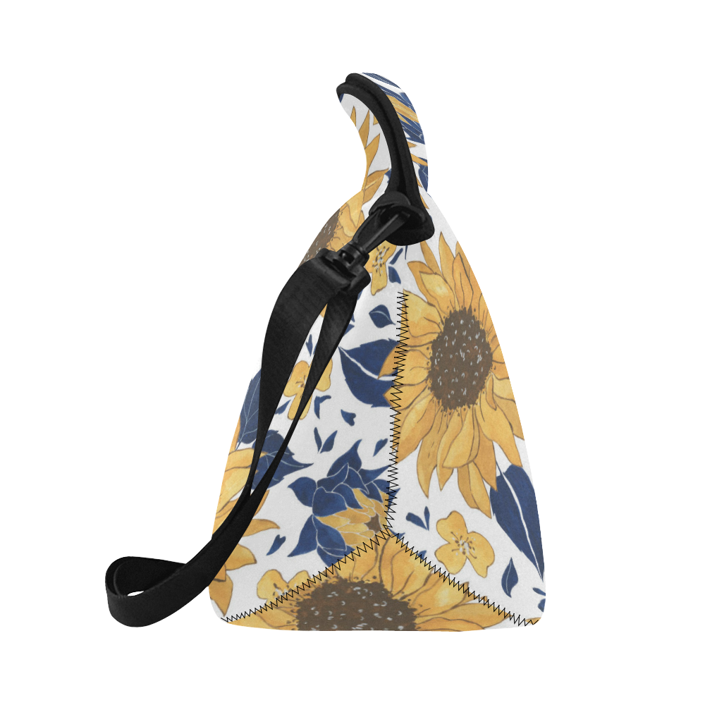 Sunflowers Lunch bag Neoprene Lunch Bag/Large (Model 1669)