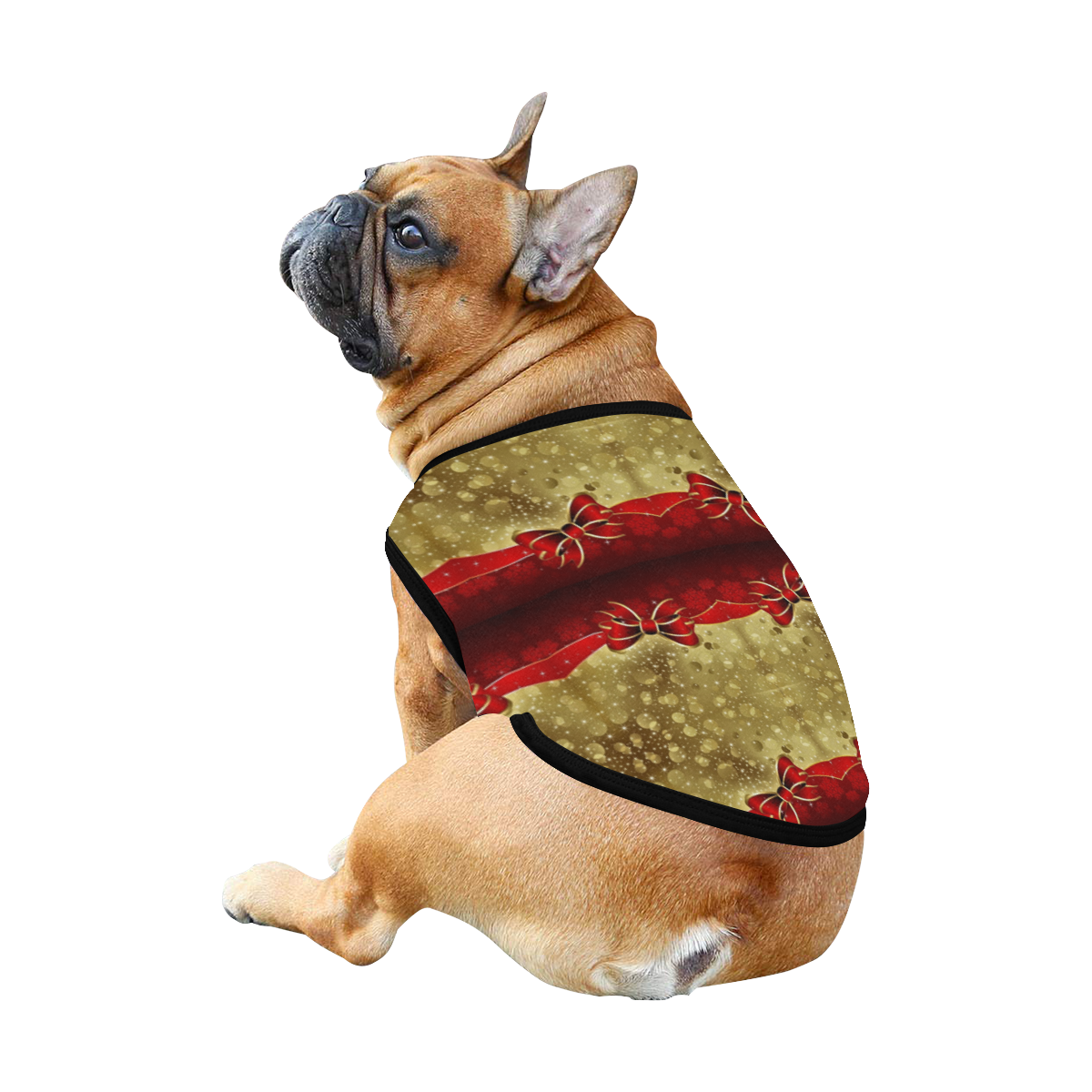 An Elegant Christmas.1 dog coat All Over Print Pet Tank Top