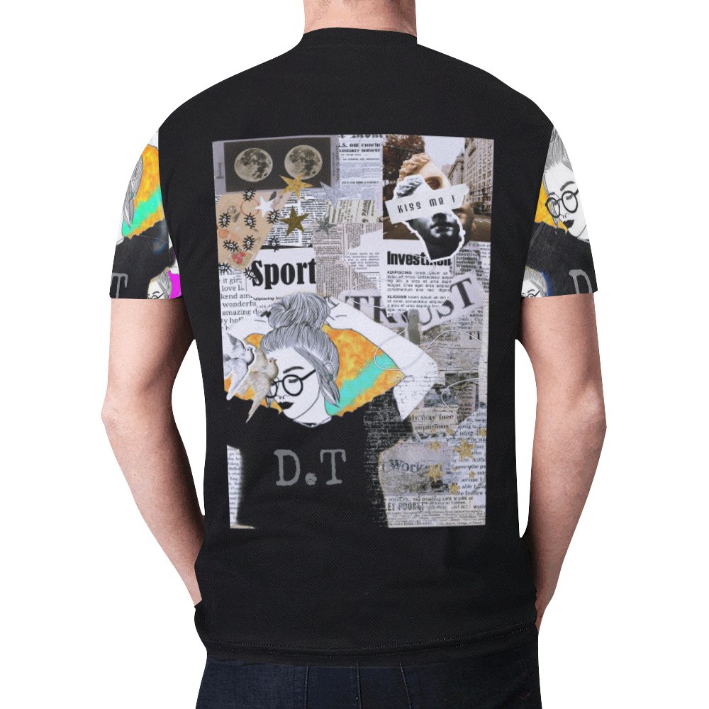 dream New All Over Print T-shirt for Men (Model T45)