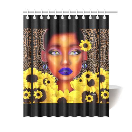 sunflower Shower Curtain 60"x72"