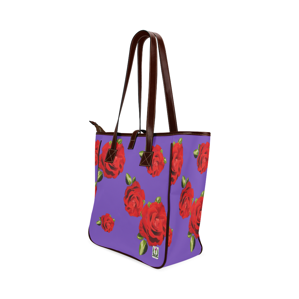Fairlings Delight's Floral Luxury Collection- Red Rose Handbag 53086ia7 Classic Tote Bag (Model 1644)