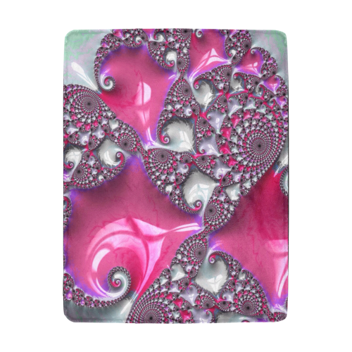 Pink 3 3 Ultra-Soft Micro Fleece Blanket 43''x56''