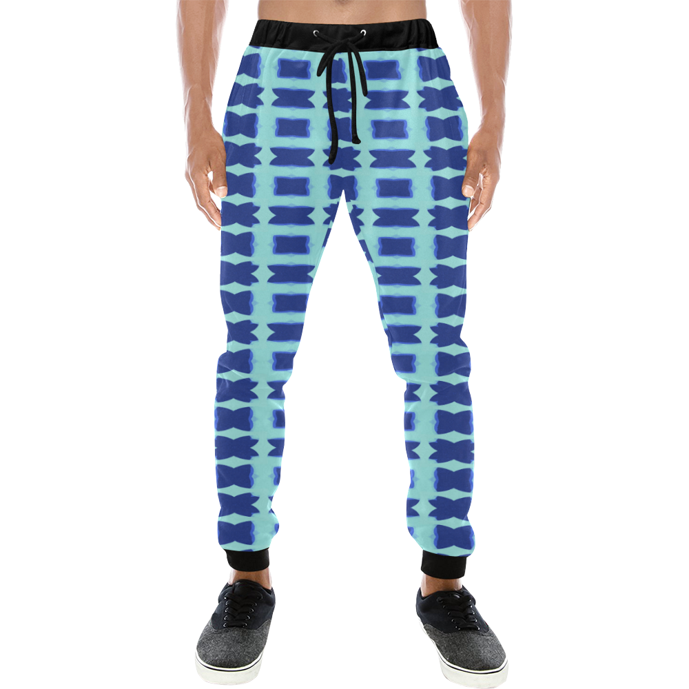 digital pattern Men's All Over Print Sweatpants/Large Size (Model L11)