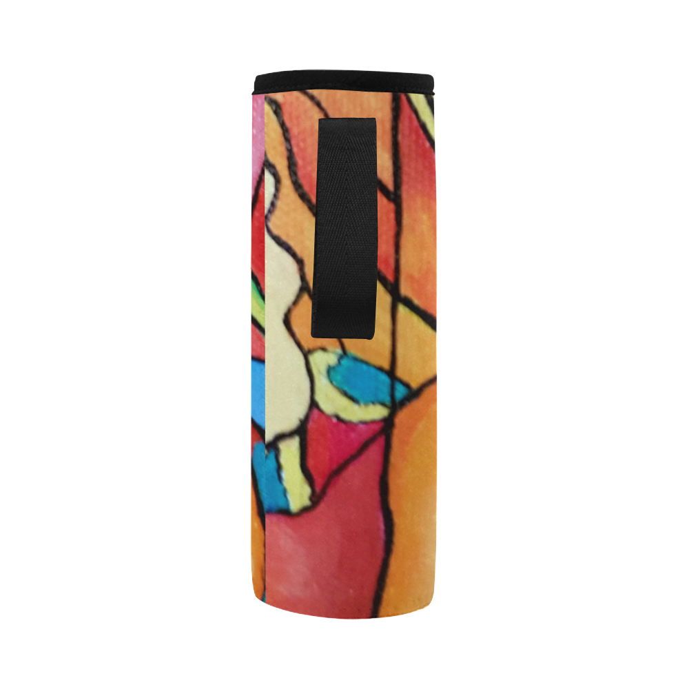 ABSTRACT Neoprene Water Bottle Pouch/Large