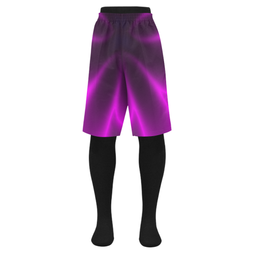 Purple Blossom Men's Swim Trunk (Model L21)