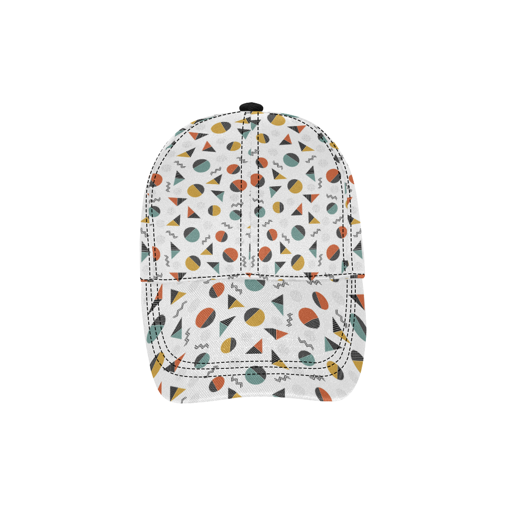 Geo Cutting Shapes All Over Print Dad Cap C (7-Pieces Customization)