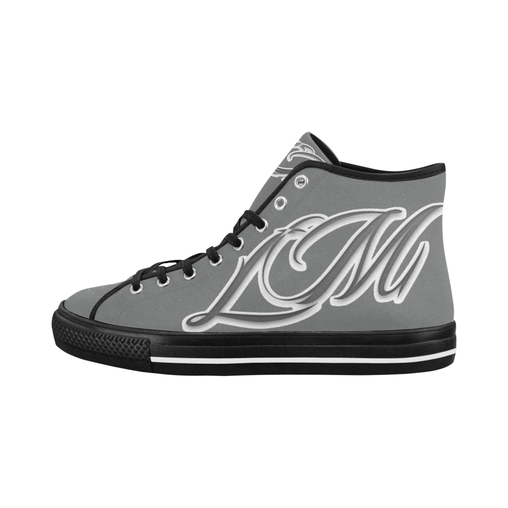 LM Black Bottom - Grey Vancouver H Women's Canvas Shoes (1013-1)