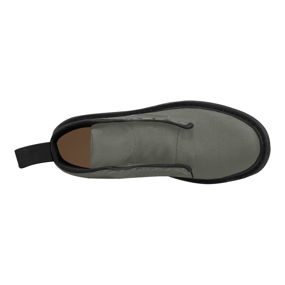 olivegreen Martin Boots for Men (Black) (Model 1203H)