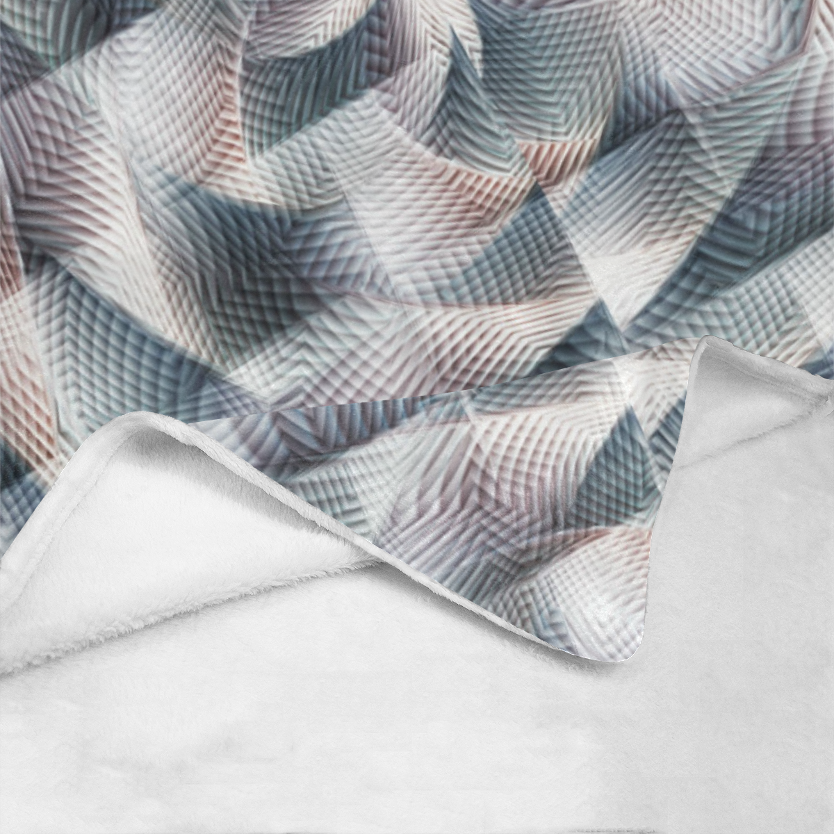 Metallic Petals - Jera Nour Ultra-Soft Micro Fleece Blanket 60"x80"