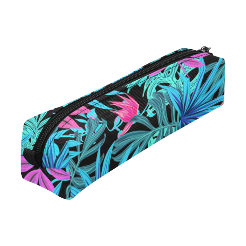 Pretty Leaves 4A by JamColors Pencil Pouch/Small (Model 1681)