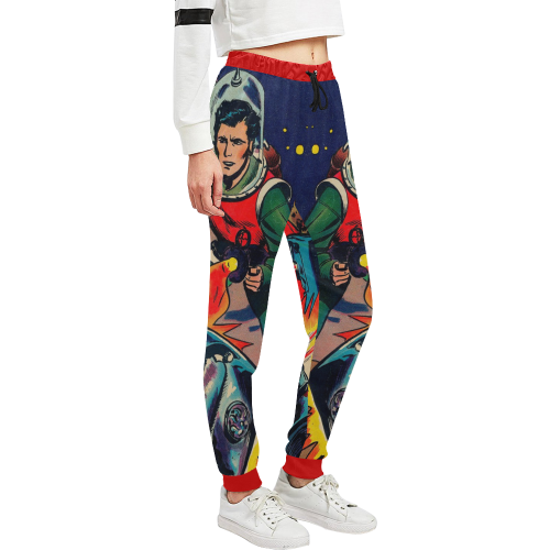 Battle in Space Unisex All Over Print Sweatpants (Model L11)