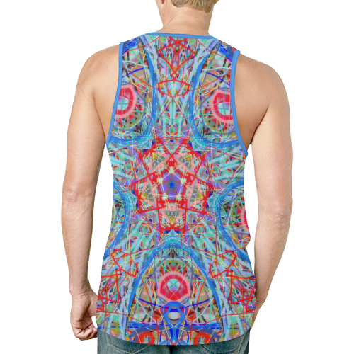 Thleudron Timeless New All Over Print Tank Top for Men (Model T46)