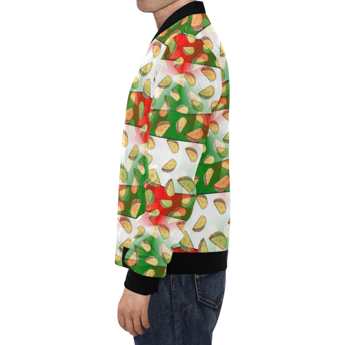 Taco by artdream All Over Print Bomber Jacket for Men (Model H19)