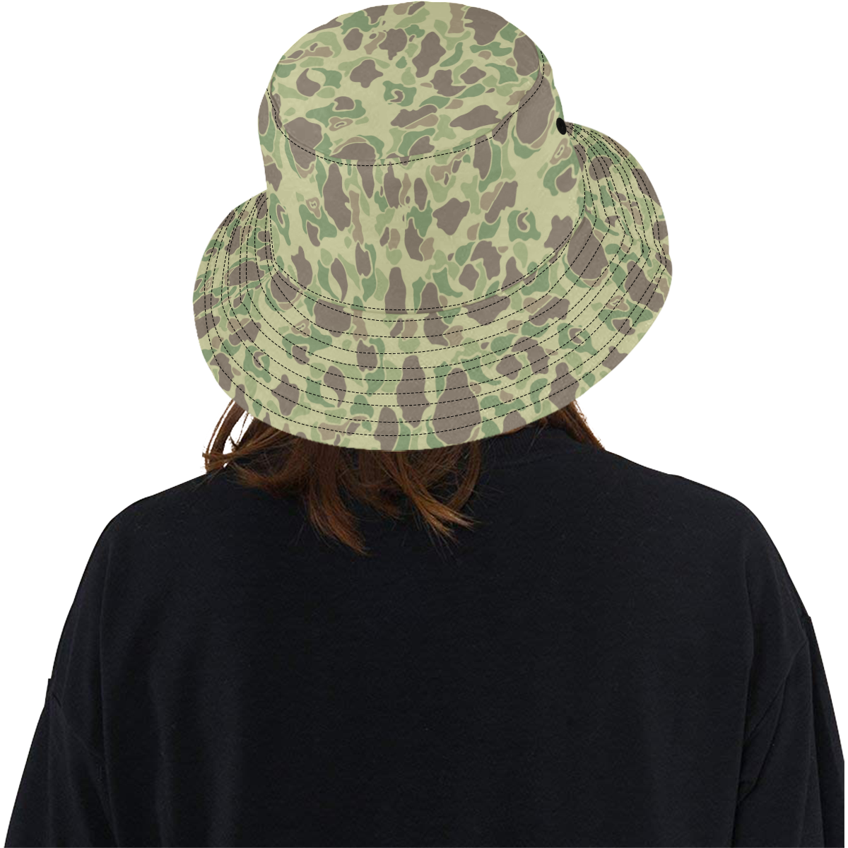 US duck hunter summer camouflage All Over Print Bucket Hat