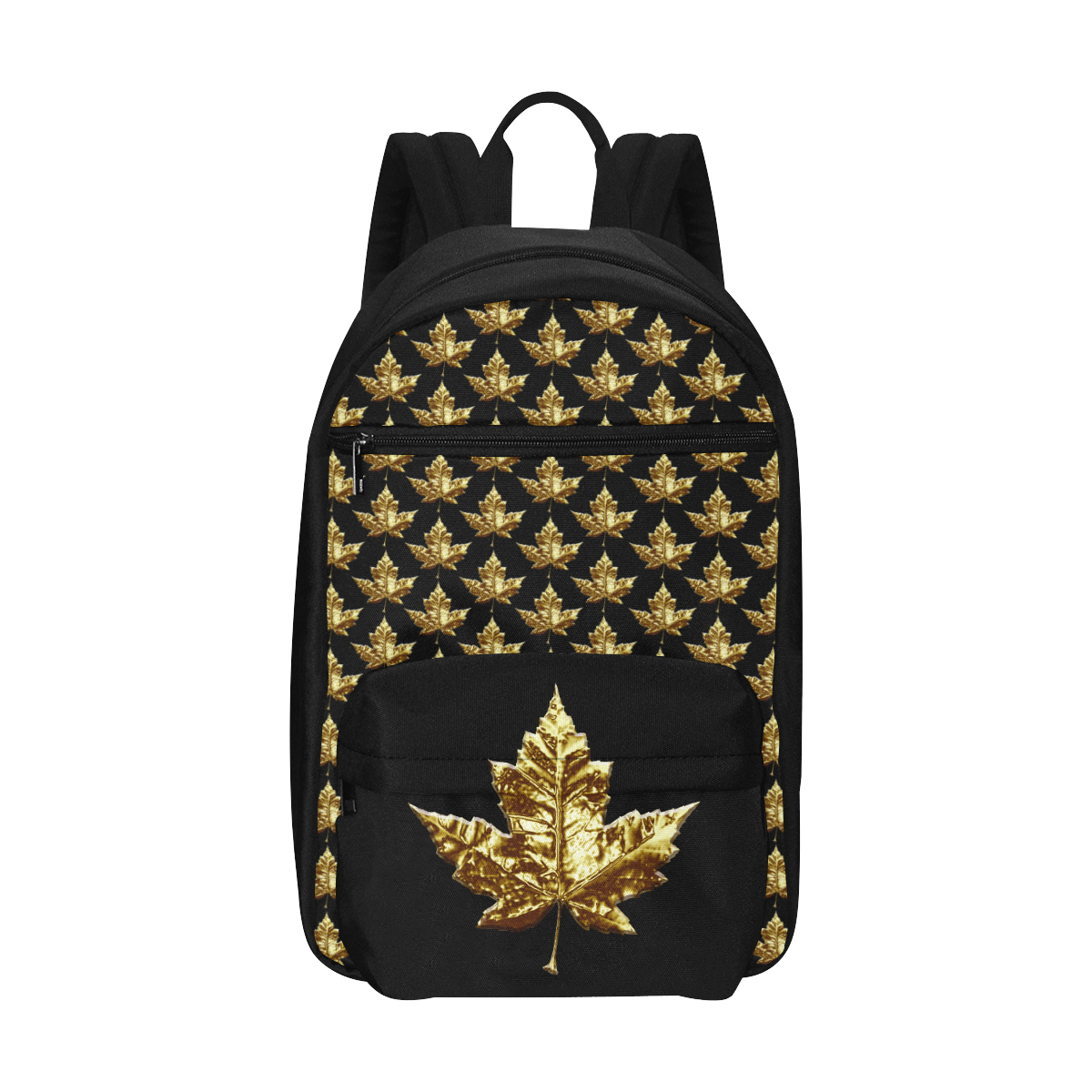 Gold Canada Backpacks Sporty Large Capacity Travel Backpack (Model 1691)