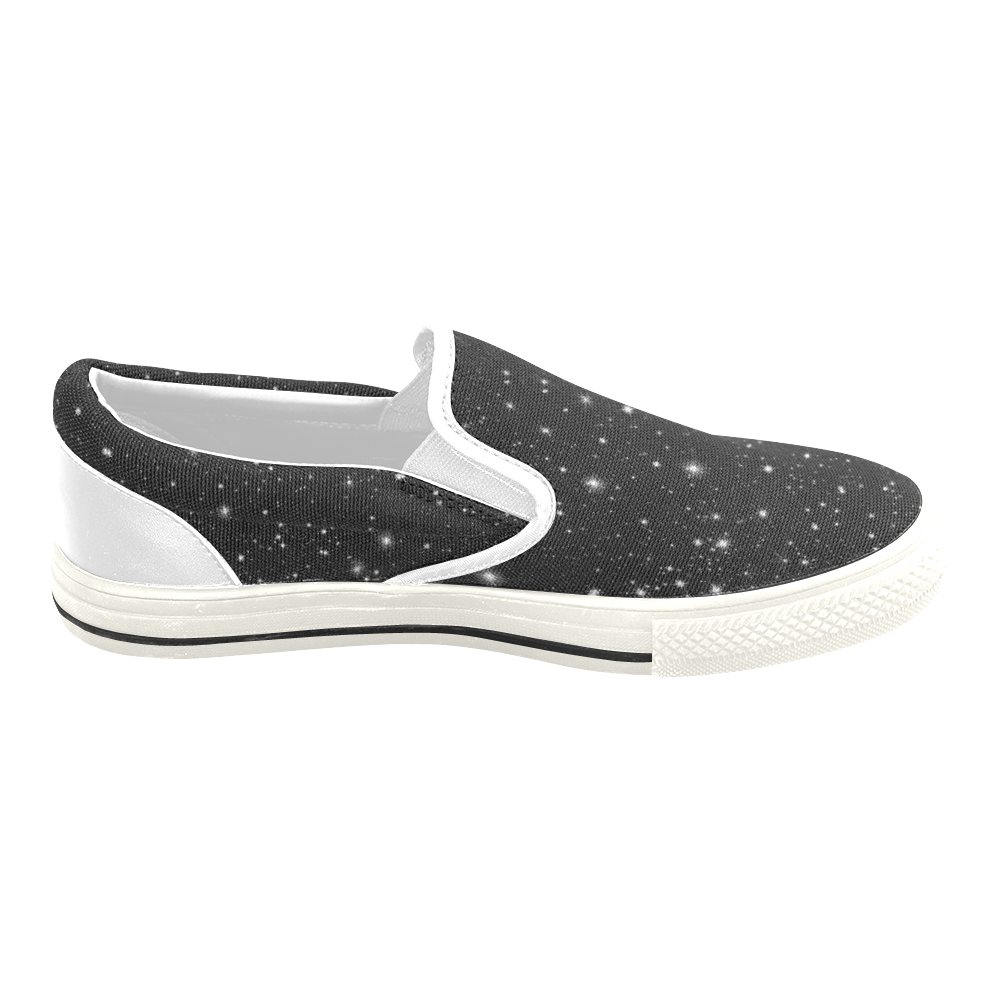 Stars in the Universe Women's Slip-on Canvas Shoes/Large Size (Model 019)