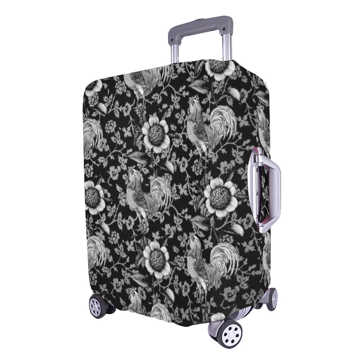 Night Garden 2 Luggage Cover/Large 26"-28"