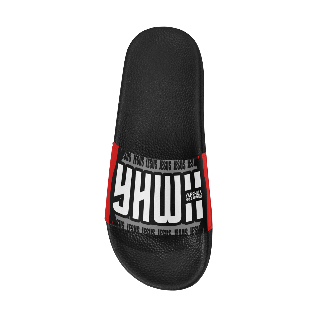 Red Men's Slide Sandals/Large Size (Model 057)