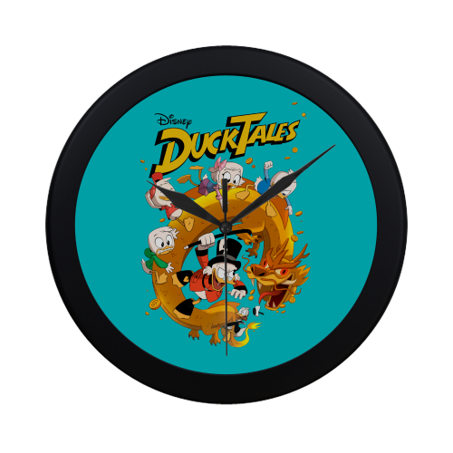 DuckTales Circular Plastic Wall clock