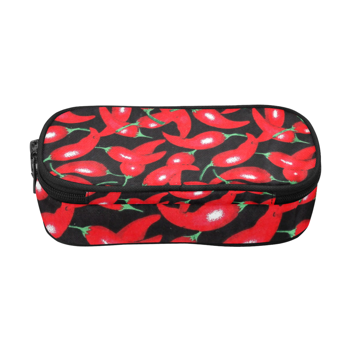 red hottt chili peppers Pencil Pouch/Large (Model 1680)