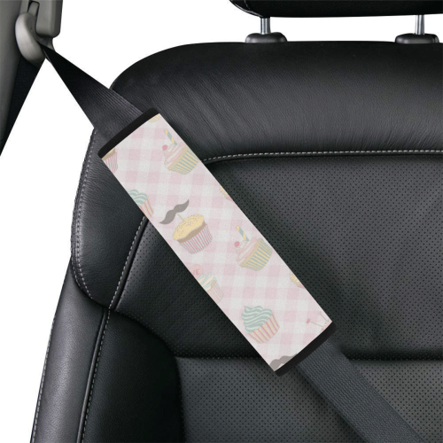 Cupcakes Car Seat Belt Cover 7''x10''