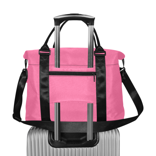 color French pink Large Capacity Duffle Bag (Model 1715)